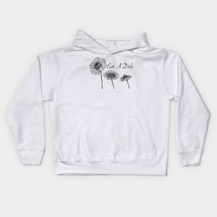 Eat A D*ck (flowers) Kids Hoodie